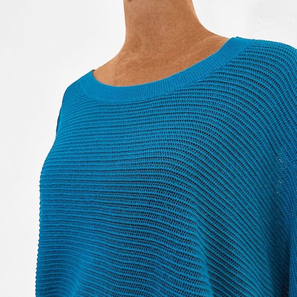 Mossimo Womens Boat Neck Knit Sweater Size XXL Oversized Boho Vanilla Soft Girl - Picture 3 of 7